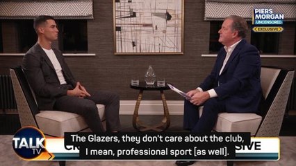 Glazer family 'don't care' about Manchester United - Ronaldo
