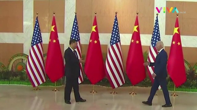 Bawa Isu Taiwan, Joe Biden-Xi Jinping Tatap Muka 3,5 Jam