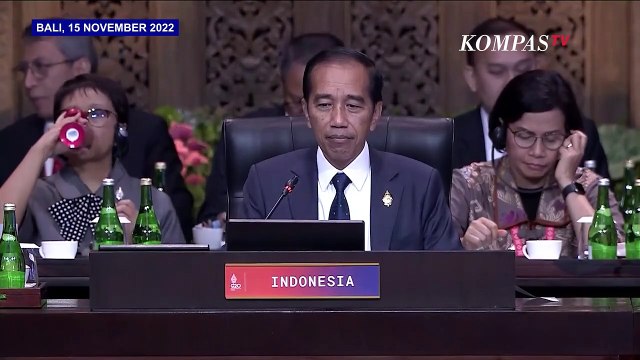 [FULL] Pidato Lengkap Presiden Jokowi di KTT G20 di Depan Para Pemimpin Dunia: We Must End The War