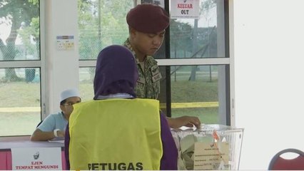 PRU15 | Anak-anak tentera turut 'turun' mengundi