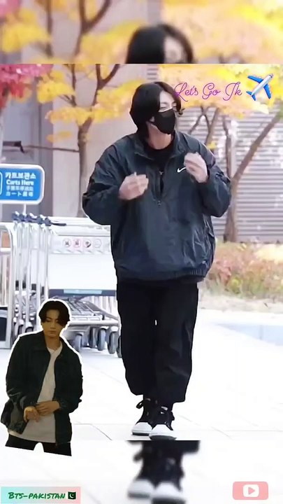 Jungkook left for FIFA World Cup  bunny looks so happy  #jeonjungkook #bts #btspakistan #FIFAWorldCup