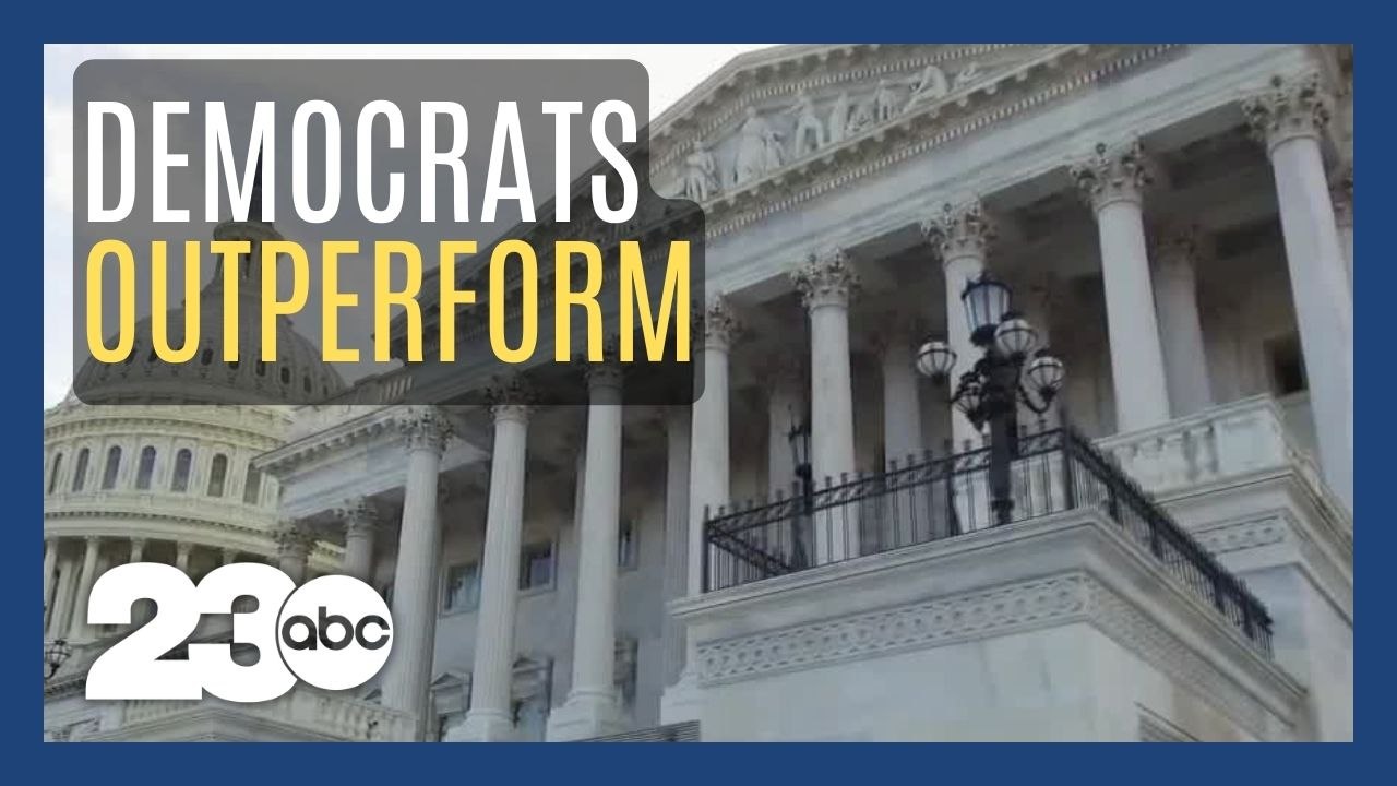 The Democrats outperformed expectations in the 2022 midterms