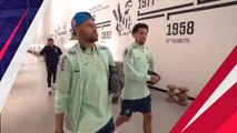 Neymar Sambangi Markas Juventus, Susul Latihan Timnas Brasil