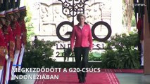 Megkezdődött a G20-csúcs Balin