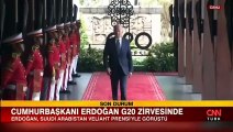 Cumhurbaşkanı Recep Tayyip Erdoğan, G20 Liderler Zirvesi’nde