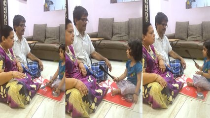 ಅಜ್ಜಿ ತಾತನಿಗೆ ಮುದ್ದಾದ ಮೊಮ್ಮಗಳು ಮಾಡುತ್ತಿರೋ ಸಂಗೀತ ಪಾಠ ನೋಡಿದ್ರೆ ನೀವು ಮರುಳಾಗೋದು ಗ್ಯಾರೆಂಟಿ