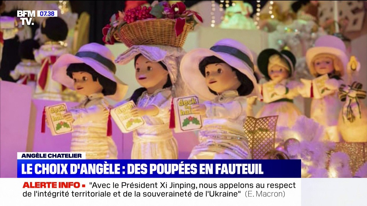 Le choix d'Angèle - Des poupées en fauteuil roulant dans une attraction à Disneyland