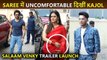 Kajol Looks Uncomfortable In A Saree | Salaam Venky Trailer Launch