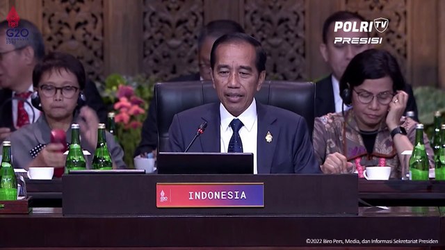 Presiden Jokowi Resmi Buka KTT G20 Indonesia 2022