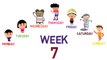 Weeks Name !! Sunday Monday !! week of the day with spelling || सप्ताह के दिनों के नाम  #weeksname  #daysoftheweek #daysname #kidsyoutube   #kidsdailymotion #dailymotion