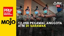 Pegawai, anggota, pasangan tentera undi awal di Sarawak