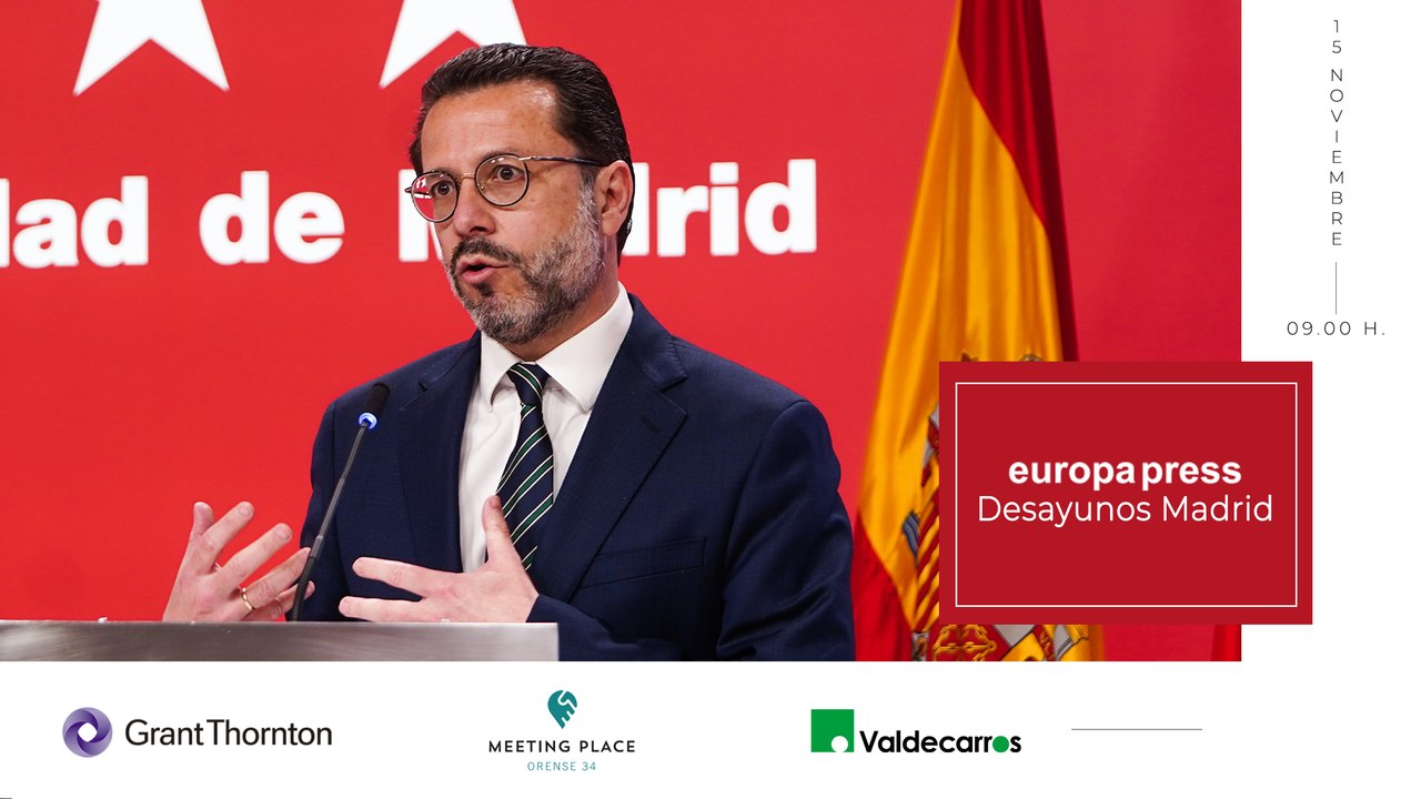 Desayuno con Javier Fernández-Lasquetty, consejero de Economía, Hacienda y Empleo Comunidad de Madrid