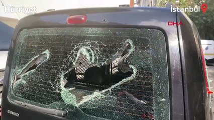 Zeytinburnu'nda otoparkta sopalı yol verme kavgası