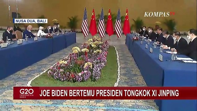 Momen Joe Biden dan Xi Jinping Berjabat Tangan, Berjanji Cegah Konflik Antara Kedua Negara!