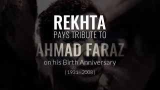 Ab Uski Yaad Raat Din _ A Tribute To Ahmad Faraz