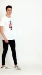 4 Snake Design Men's White Premium Pure Cotton T-Shirt; Regular Fit - Twentee 4