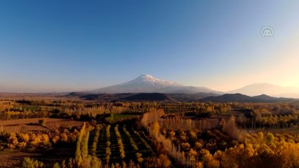 İrem Bağları’nda sonbahar güzelliği