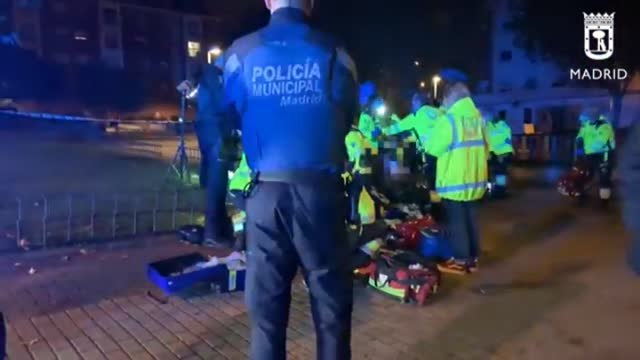 Una reyerta en Madrid deja cuatro heridos por arma blanca, tres en estado grave