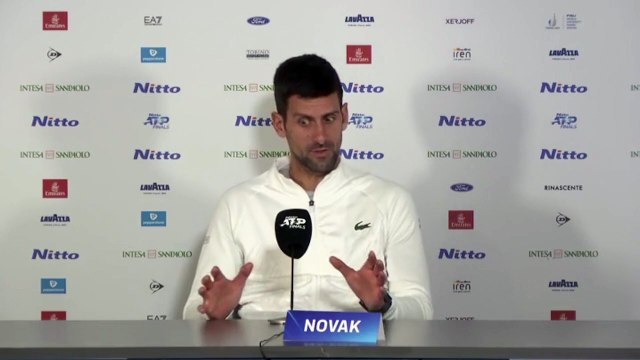 ATP - Nitto ATP Finals Turin 2022 - Novak Djokovic at the Australian Open ? : There is nothing official yet, we are waiting, my lawyers are discussing with the Australian government, that's all I can say for the moment