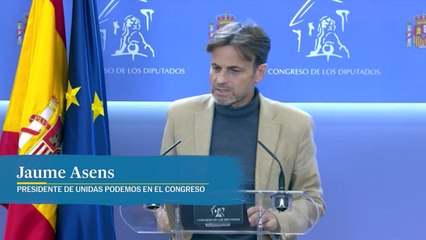 Jaume Asens: "A nosotros nos parece bien hacer una reforma sobre el delito de malversación"