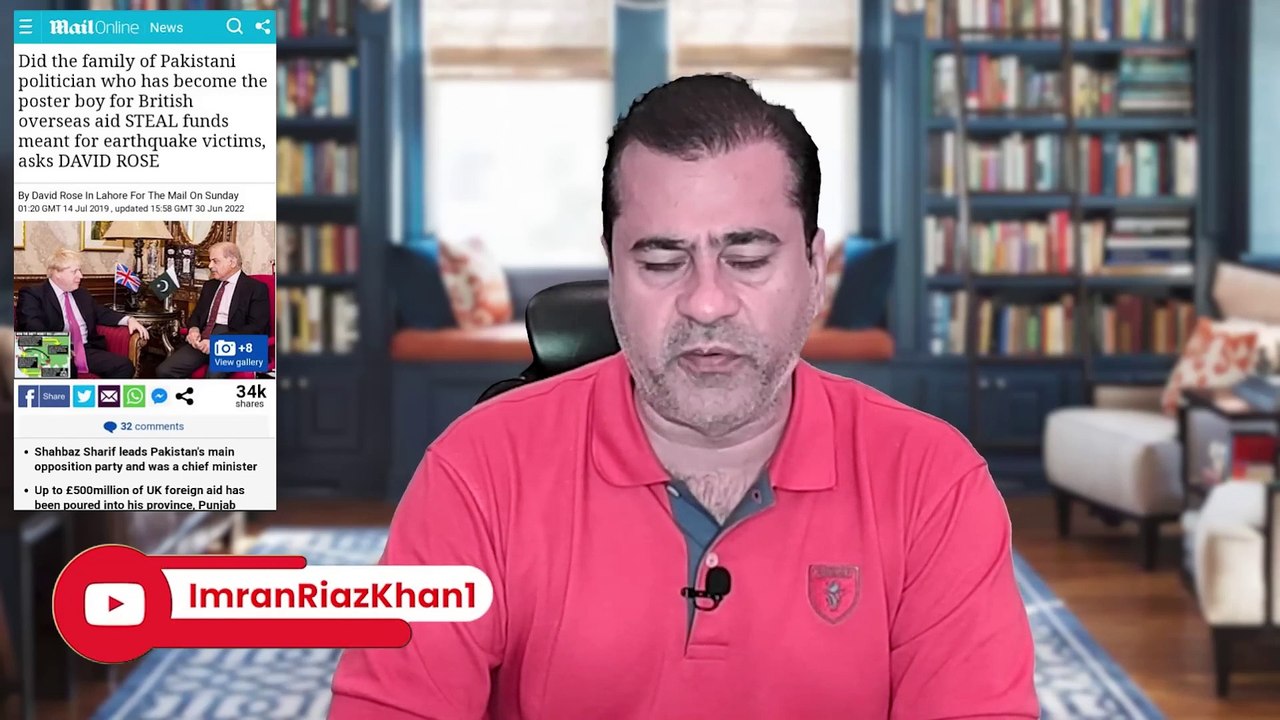 Big News from London - Sharif Family in Trouble - Imran Riaz Khan Exclusive Analysis