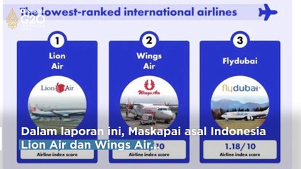 Lion Air Pimpin Daftar Maskapai Terburuk di Dunia