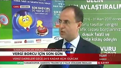 AVDB Sn. İlhan KARAYILAN’ın 7020 Sayılı Yapılandırma Kanunu İle İlgili TGRT Haber'deki Açıklaması