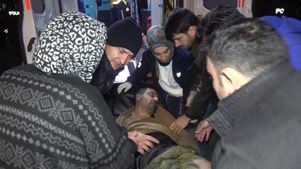 KENDİNİ KİLİTLEDİĞİ EVİNİ ATEŞE VERDİ