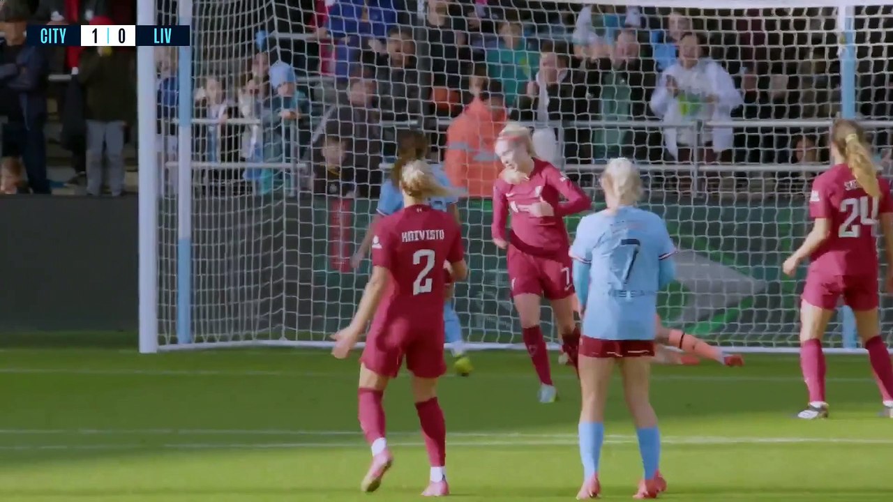 Manchester City 2-1 LIVERPOOL: BARCLAYS WSL HIGHLIGHTS
