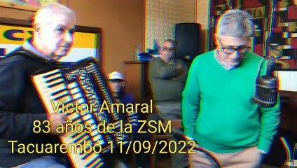 Víctor Amaral en los 83 años de la ZSM - Radio Zorrilla de San Martín - Tacuarembó (11/09/2022)