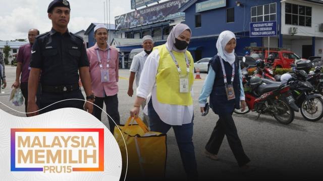 PRU15 | Pusat pengundian awal ditutup, kertas undi akan dikira 19 November