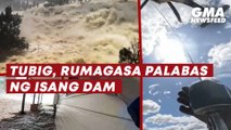 Tubig, rumagasa palabas ng isang dam sa Australia | GMA News Feed