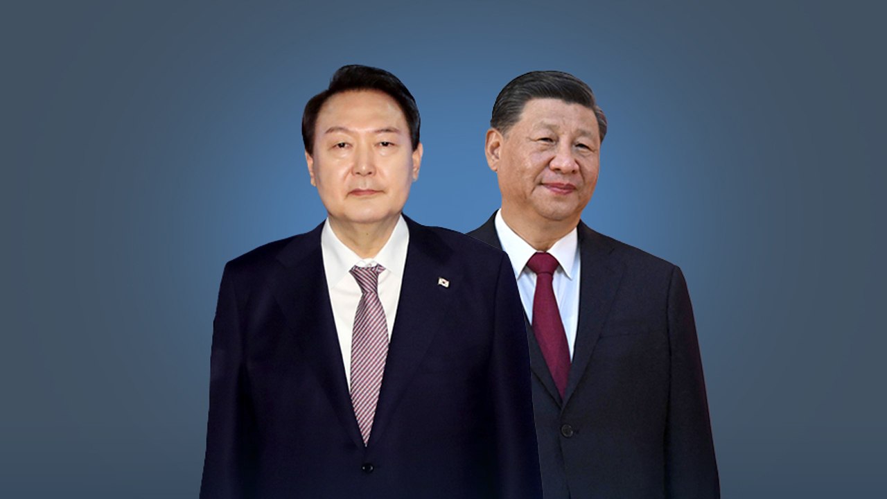 윤 대통령, 시진핑 주석과 첫 대면 정상 회담...한중 관계 재설정 기로 / YTN