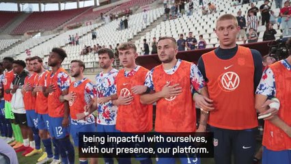 USA stars spreading message of 'inclusivity' at Qatar World Cup