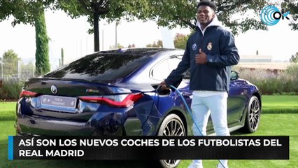 Así son los nuevos coches de los futbolistas del Real Madrid
