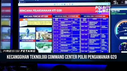 Kecanggihan Teknologi Command Center Polri Dalam Pengamanan G20 Bali