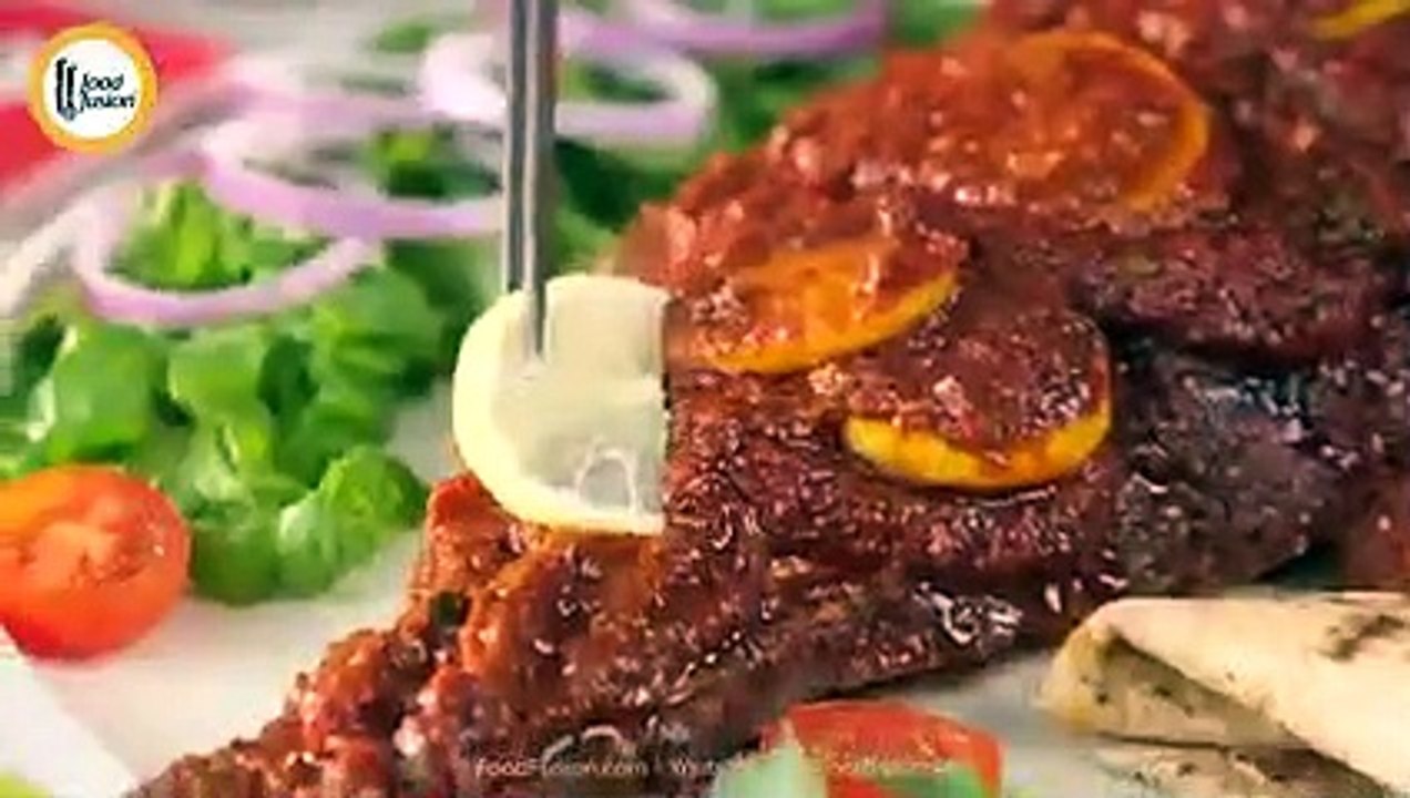 Red masala Tawa Fish
