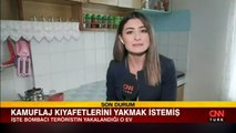 Patlamadan sonra olay yerinden kaçmıştı... CNN Türk teröristin saklandığı o evde