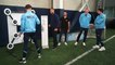 Man City’s Erling Haaland, John Stones and Stefan Ortega take on pro racing driver in reaction times test