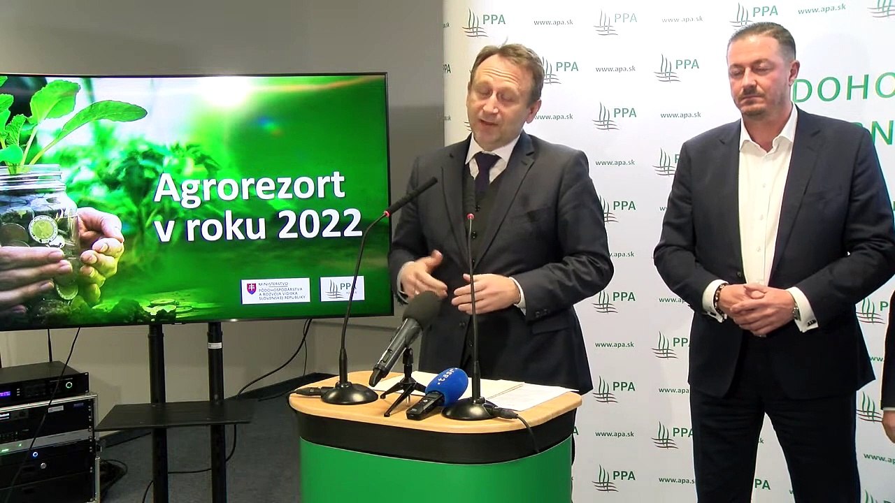 ZÁZNAM: S. Vlčan: Alokácia eurofondov pre potravinárov sa zvyšuje na 240 mil. eur
