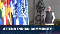 G20 Summit - Modi To Meet Diaspora In Bali