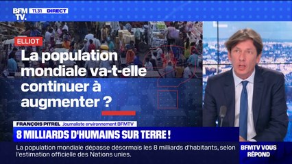 La population mondiale va-t-elle continuer à augmenter ? BFMTV répond à vos questions