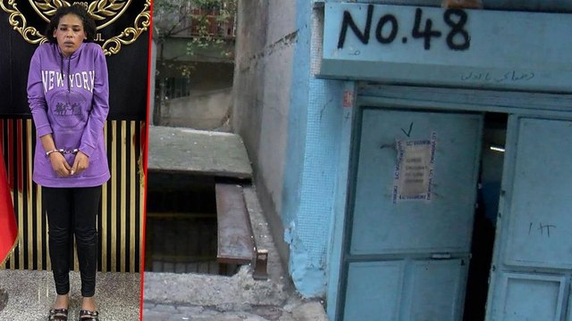 Kadın teröristin hem yaşayıp hem çalıştığı atölye görüntülendi