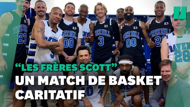 Les « Frères Scott » et les Ravens se sont retrouvés pour un match de basket caritatif