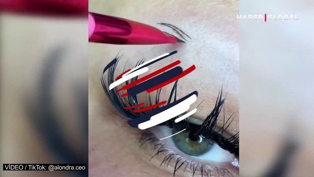 10 milyondan fazla izlendi! Makyaj hilesinin videosu sosyal medyanın gündemine oturdu