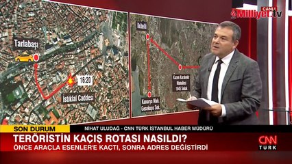 İstiklal Caddesi'ndeki saldırının şifreleri! İşte hainin kaçış rotası