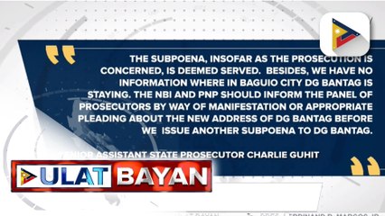 Subpoena vs. dating BuCor Chief Gerald Bantag, naipadala na ng DOJ