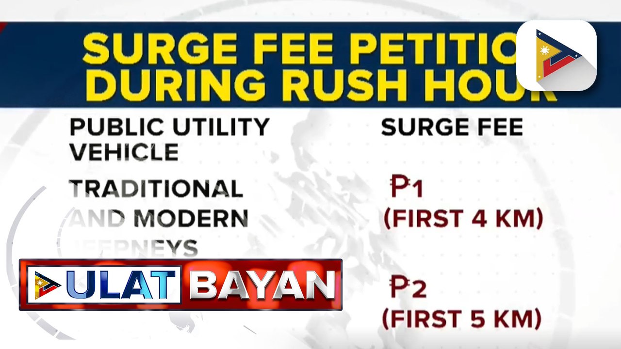 LTFRB, Sinimulan Na Ang Pagdinig Sa Surge Fee Petition Ng Ilang ...