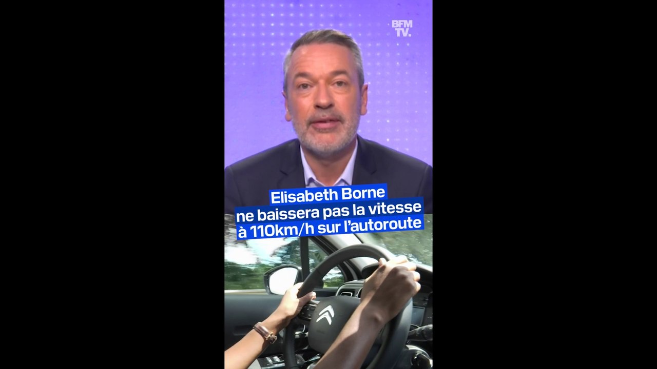 ÉDITO - 110km/h sur l'autoroute: pourquoi c’est "un risque politique trop important"