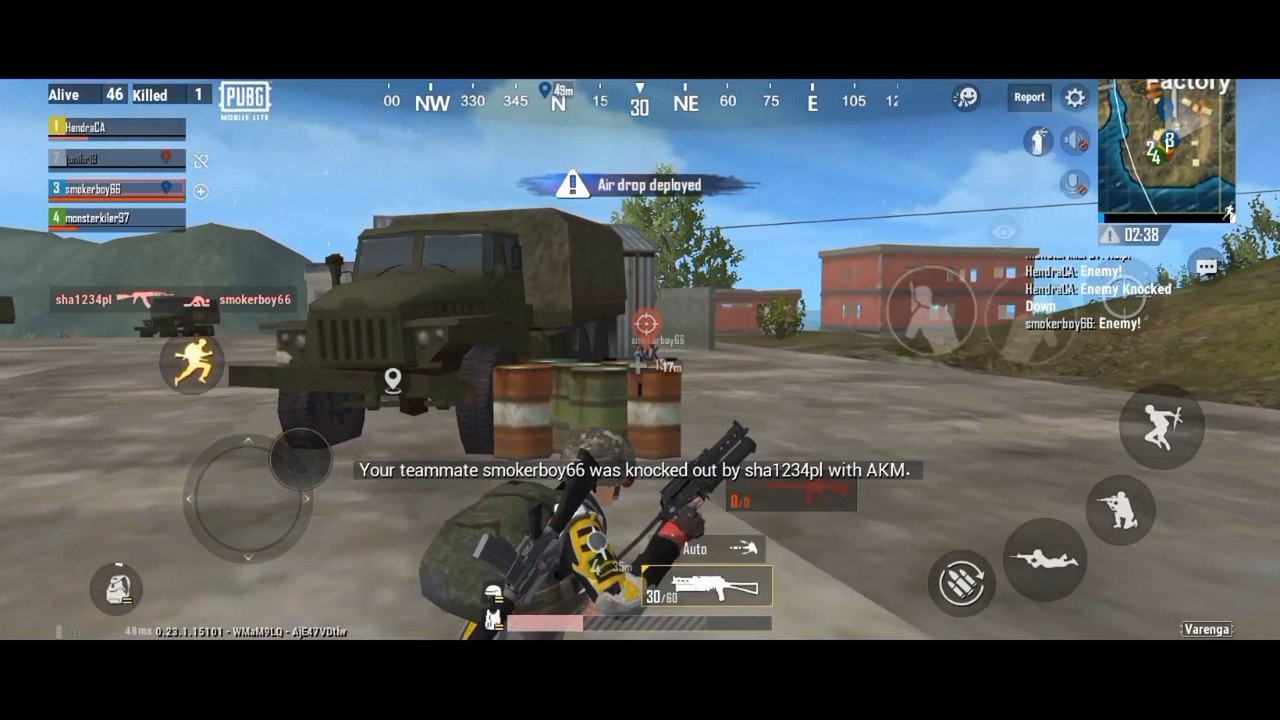 Pembuktian video PUBG LITE, Baca description